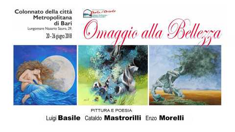 Bari, Omaggio alla bellezza: nel Palazzo di Citt collettiva d'arte